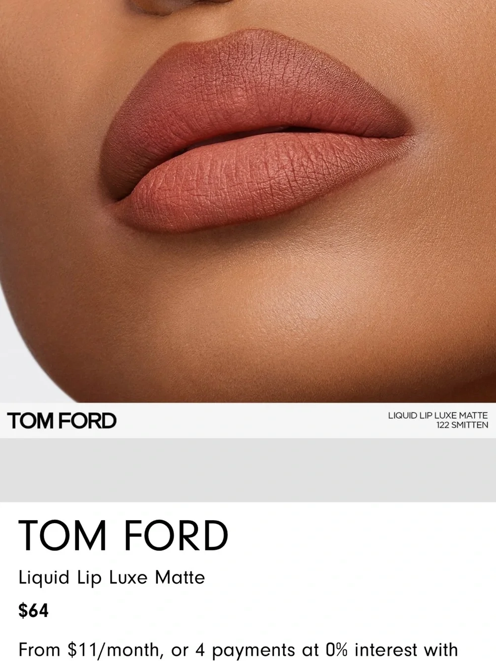 Tom Ford Liquid Lip Lacquer in Warm Brick